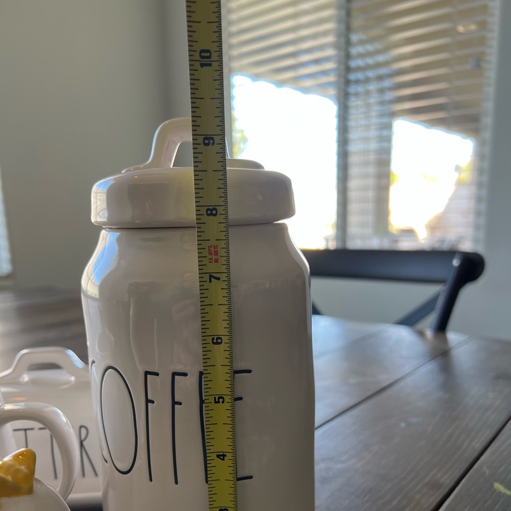 Rae Dunn coffee canister